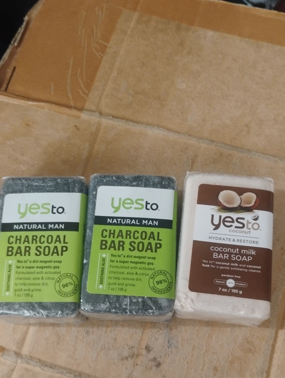Yes to Natural Man Bar Soaps